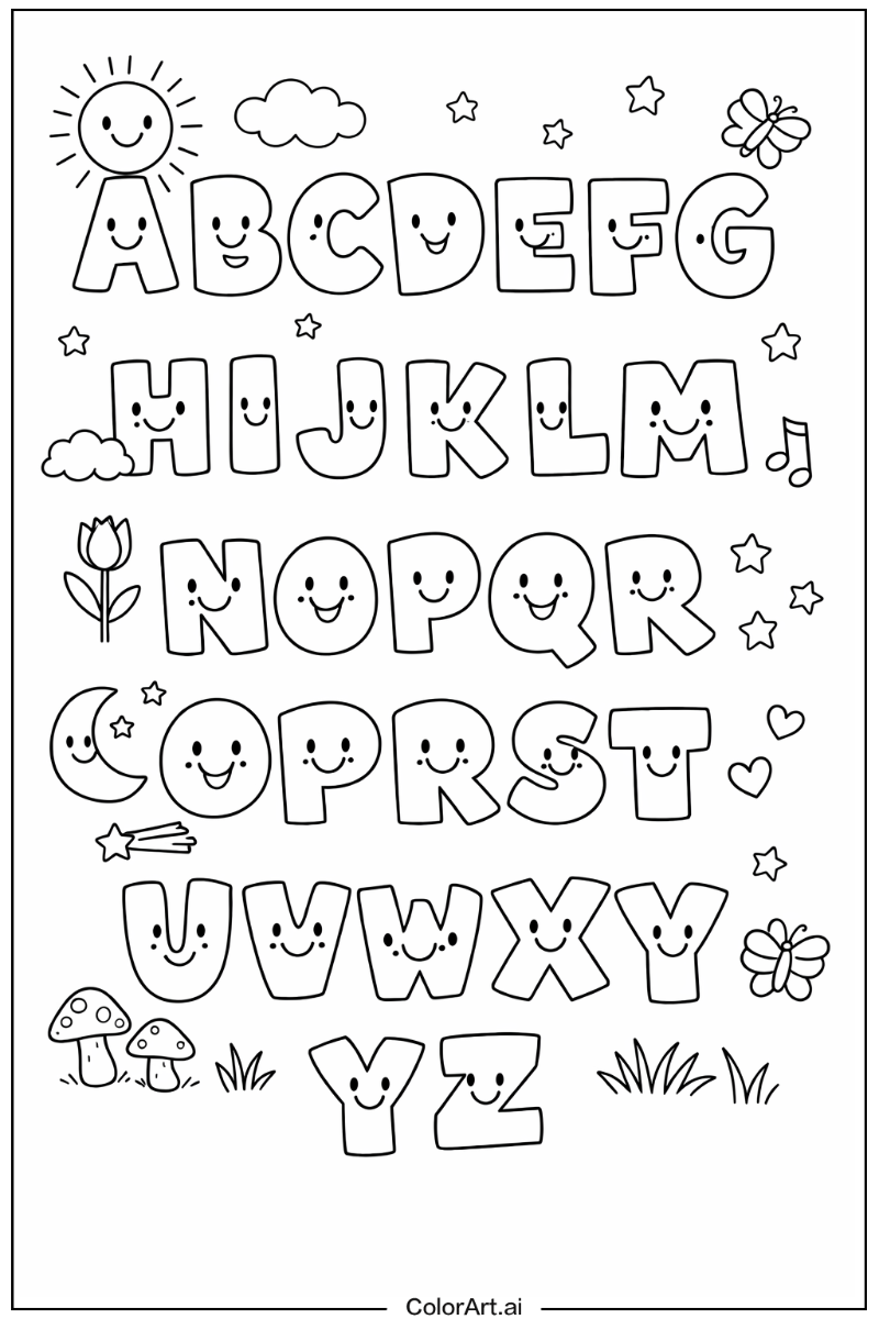 Smiling Alphabet