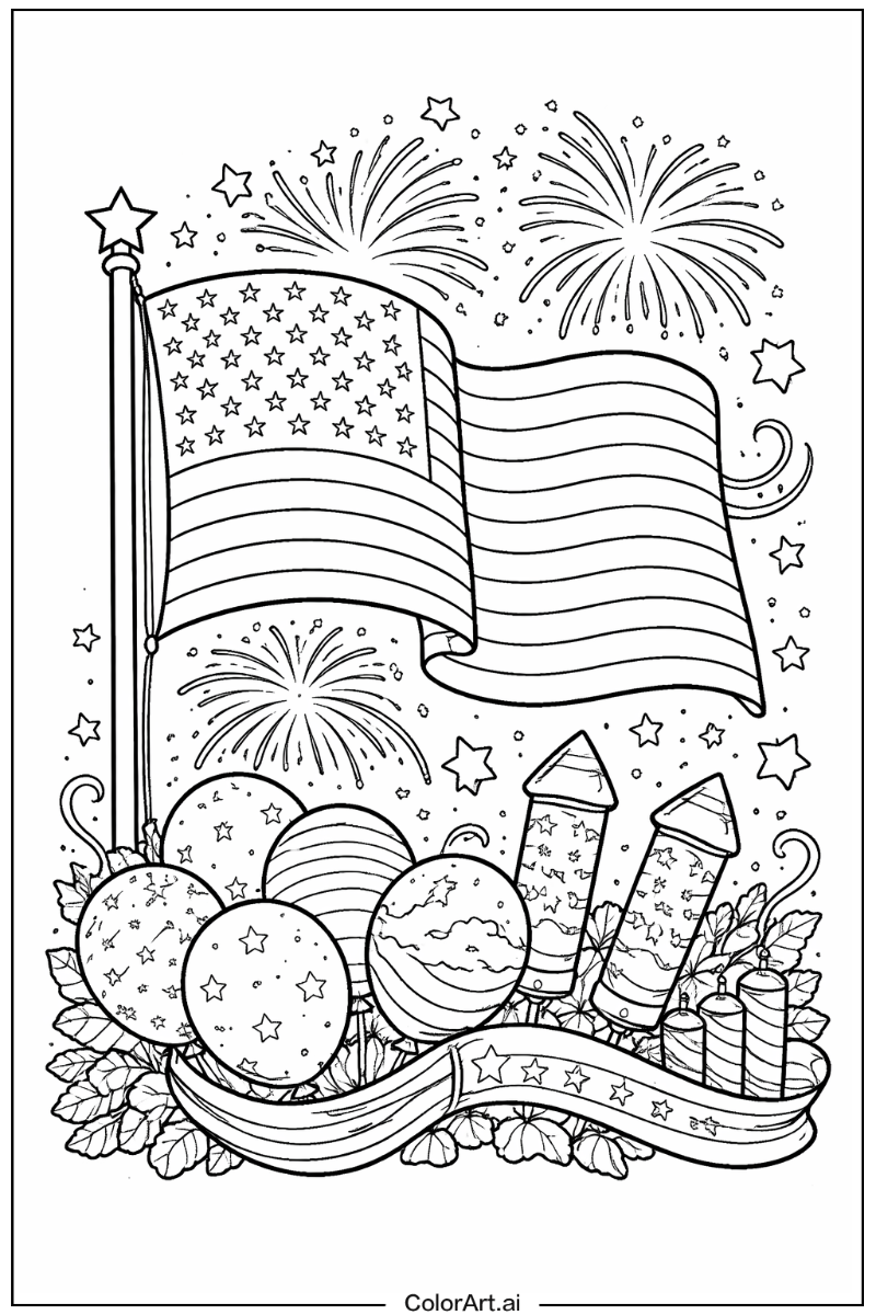 American flag fourth of july American flag Design