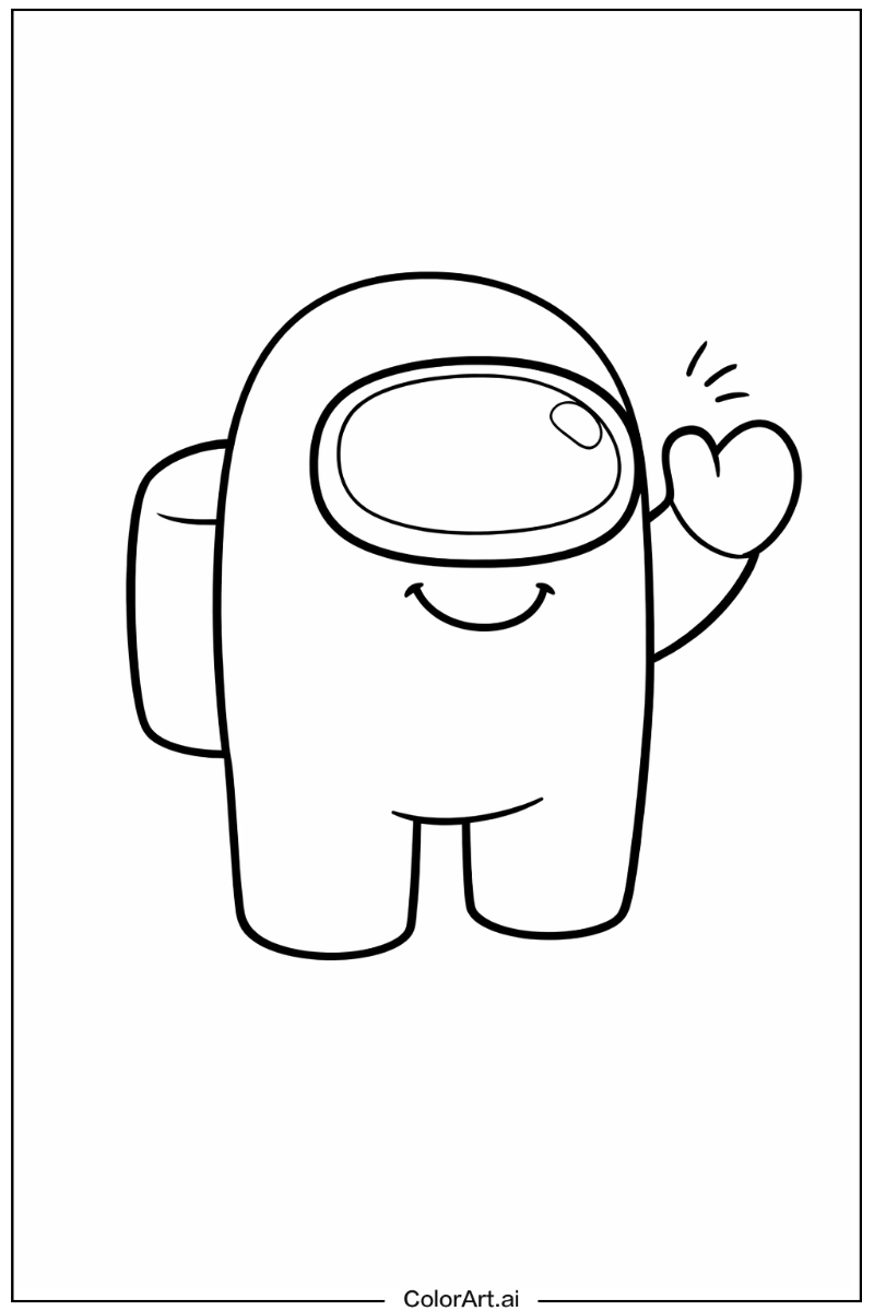 Happy Among us game Portrait 3