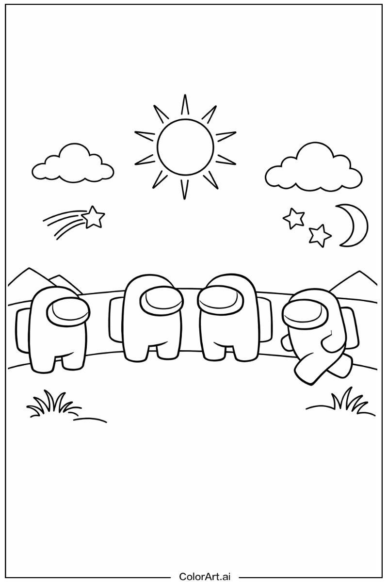 Among us game Under the Sun 4