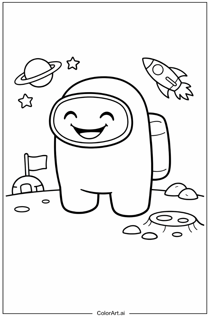 Smiling Among us game 5