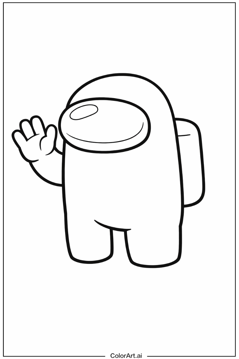 Happy Among us game Portrait 6