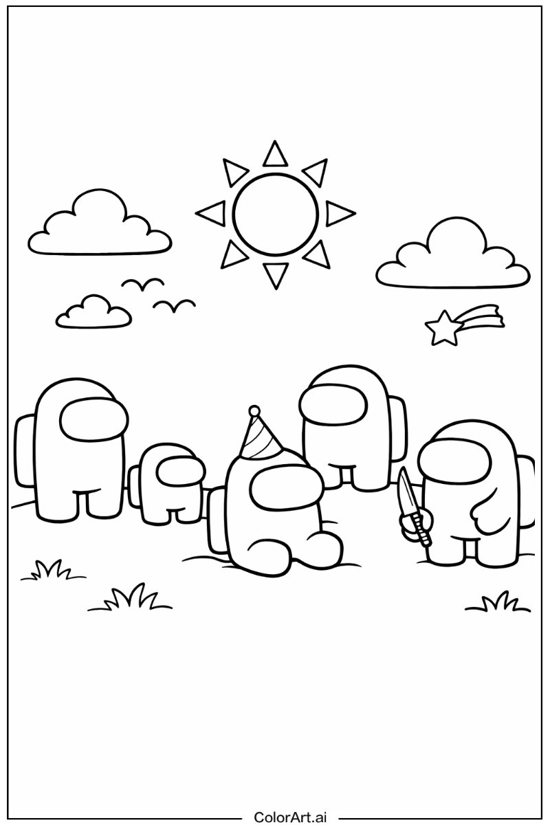 Among us game Under the Sun 6