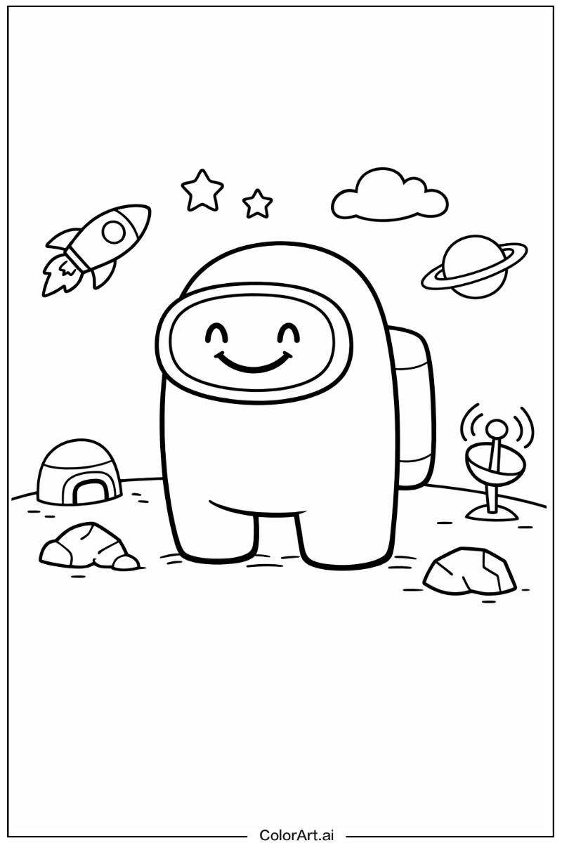 Smiling Among us game