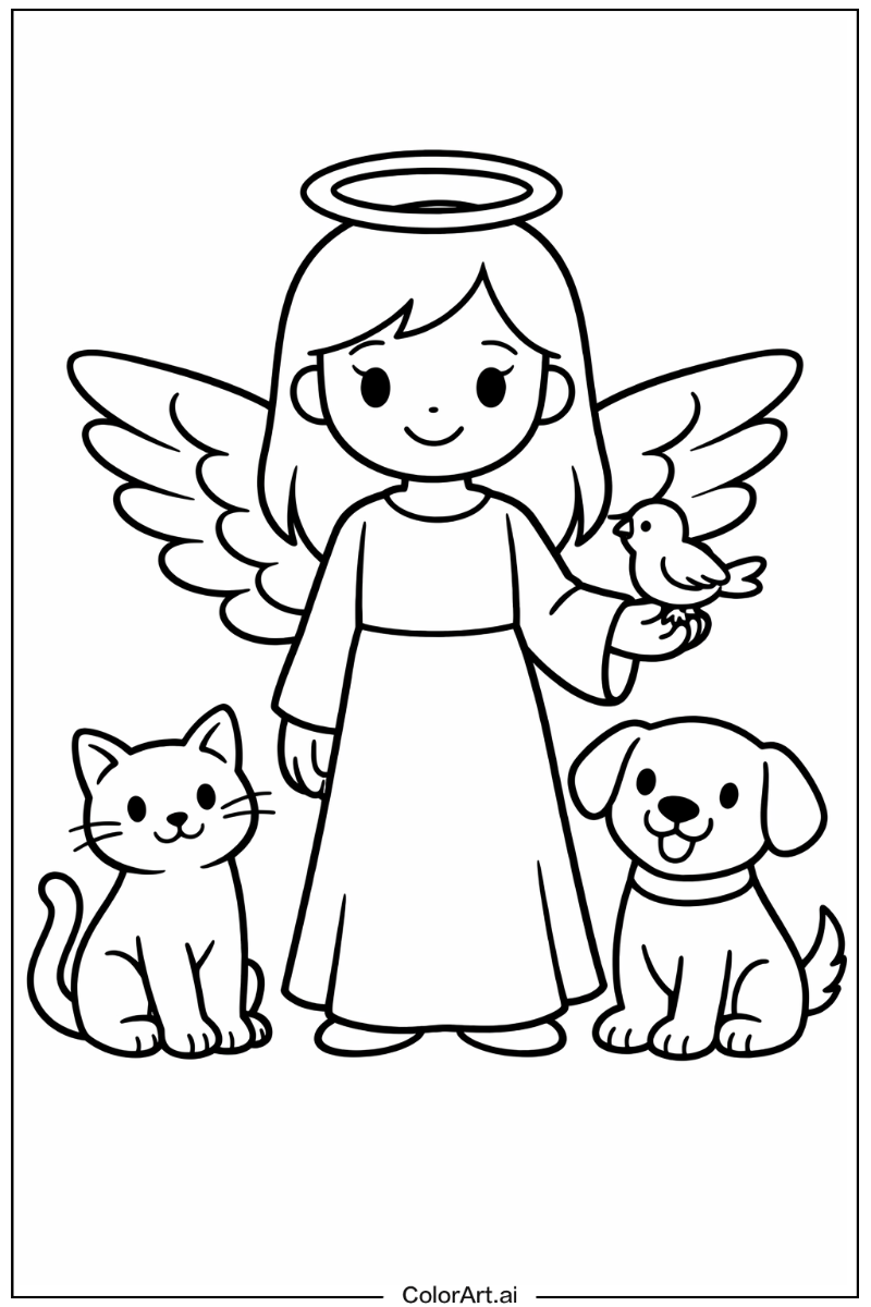 Angel with Friends 1