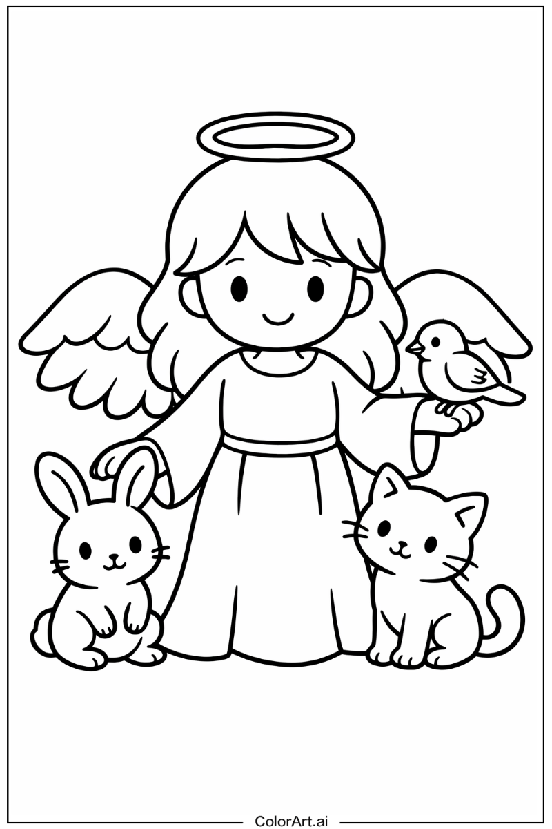 Angel with Friends 6