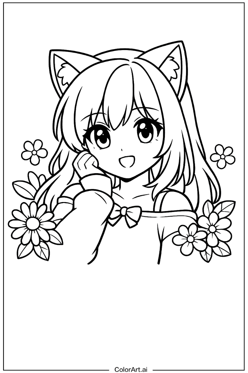 Aphmau with Flowers 6