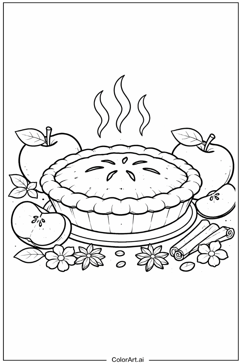 Apple pie Apple Scene