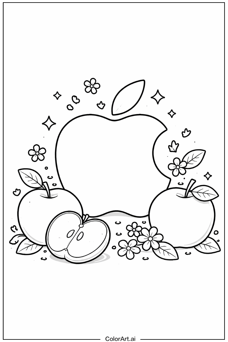 Apple logo minimalist Apple Design