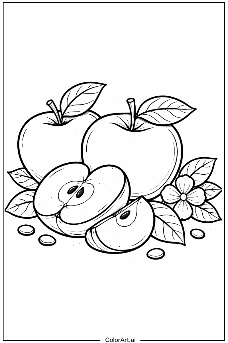 Apple fruit Apple Scene 2