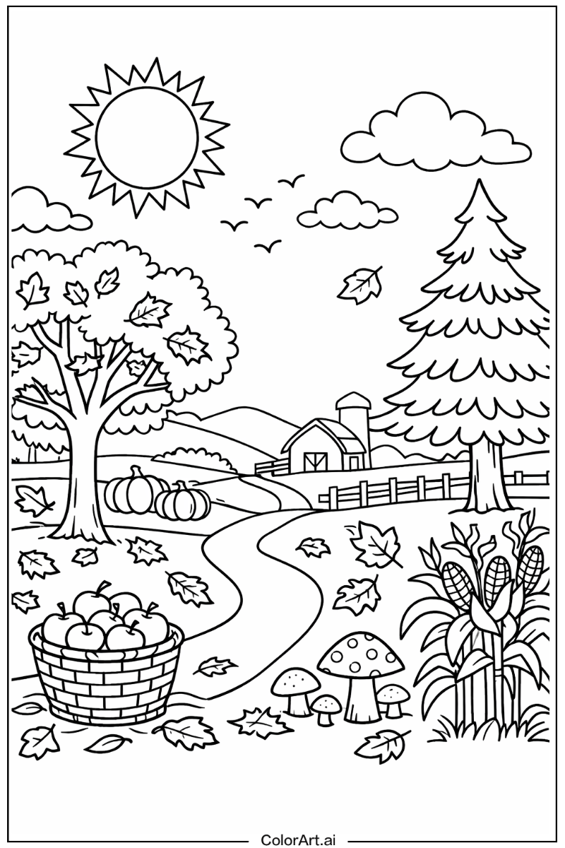 Autumn Under the Sun 1