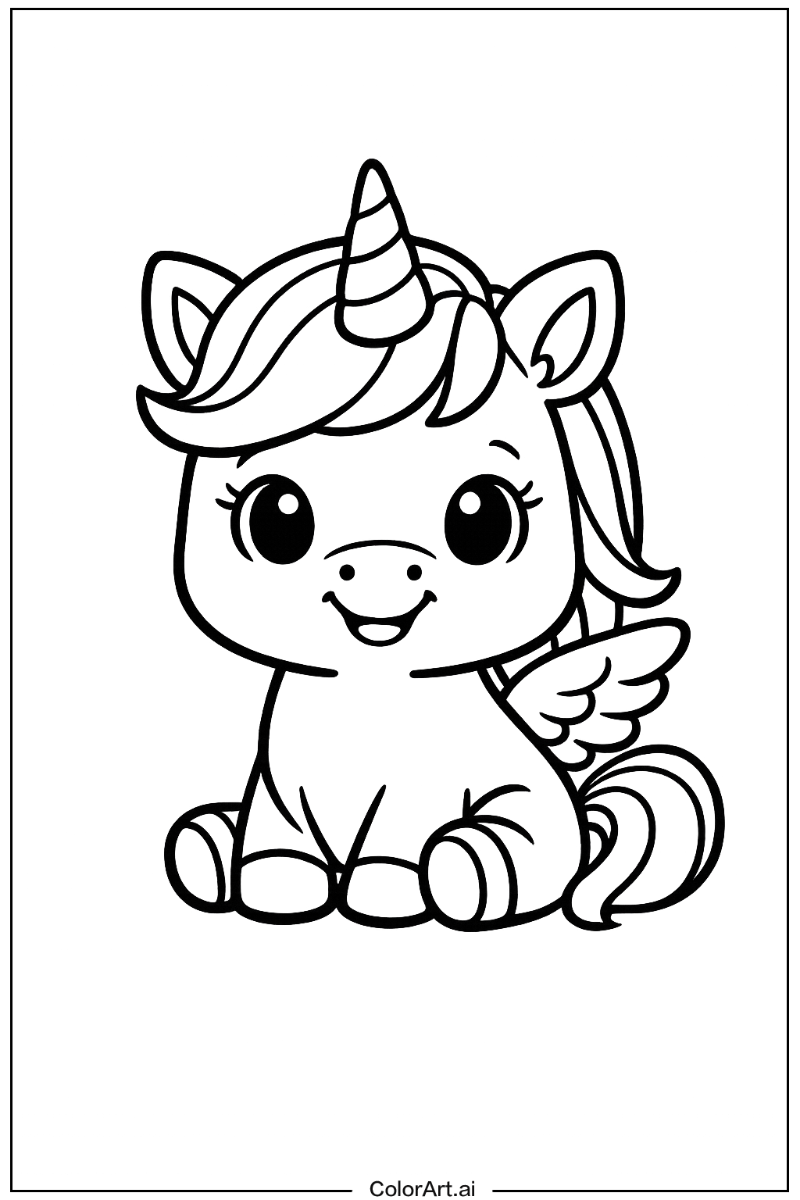 Happy Baby Unicorn 3