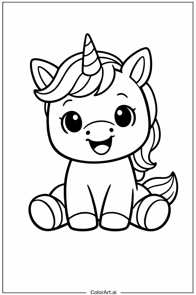 Happy Baby Unicorn 4