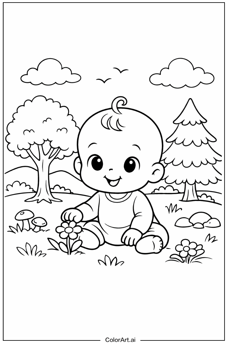 baby in Nature 1