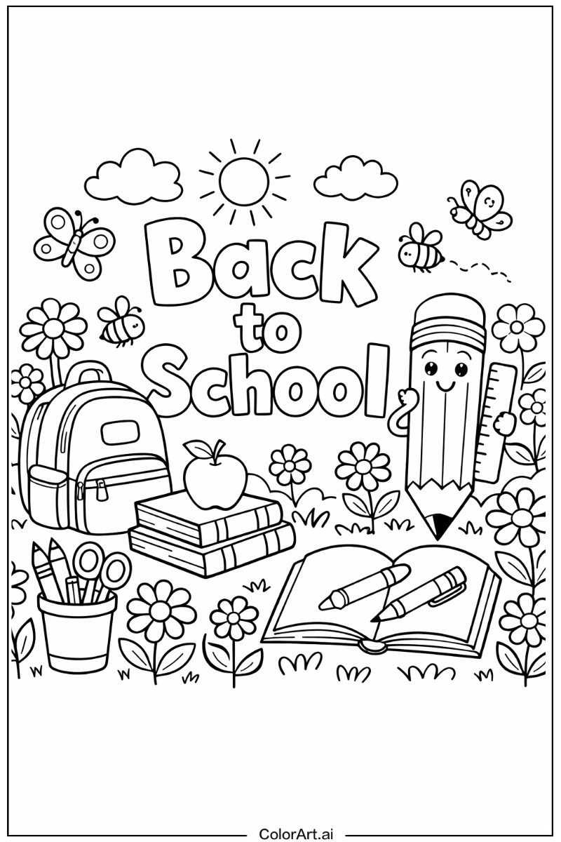 back to school in a Garden 2