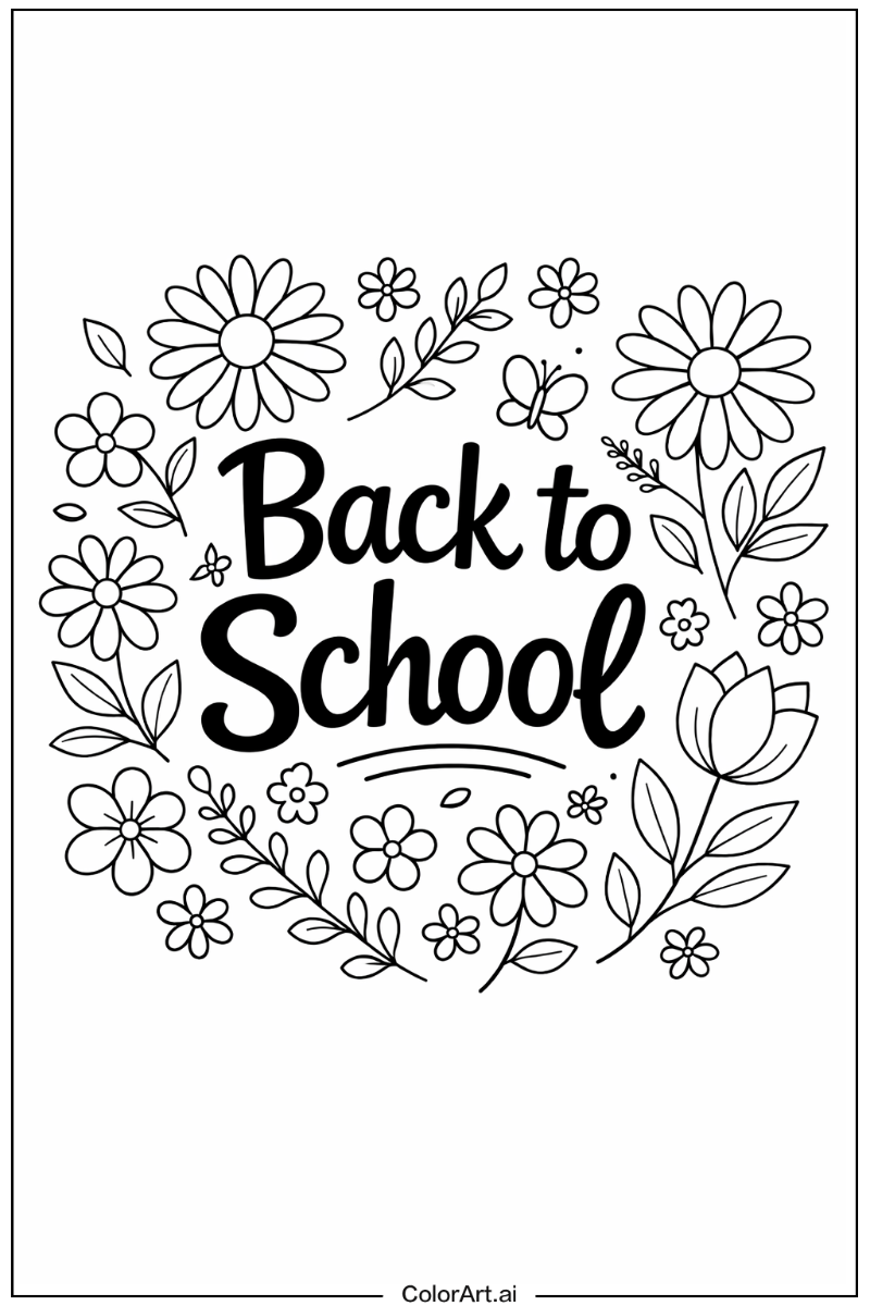 back to school with Flowers 2