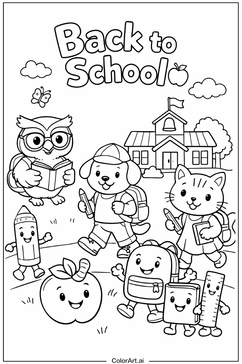 back to school with Friends 3