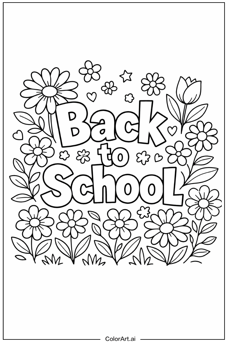 back to school with Flowers 3