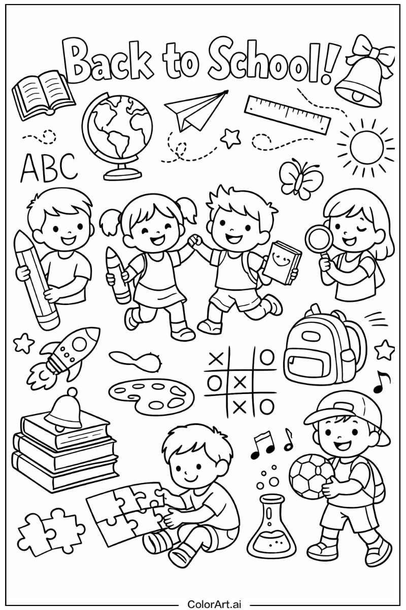 back to school Having Fun 3