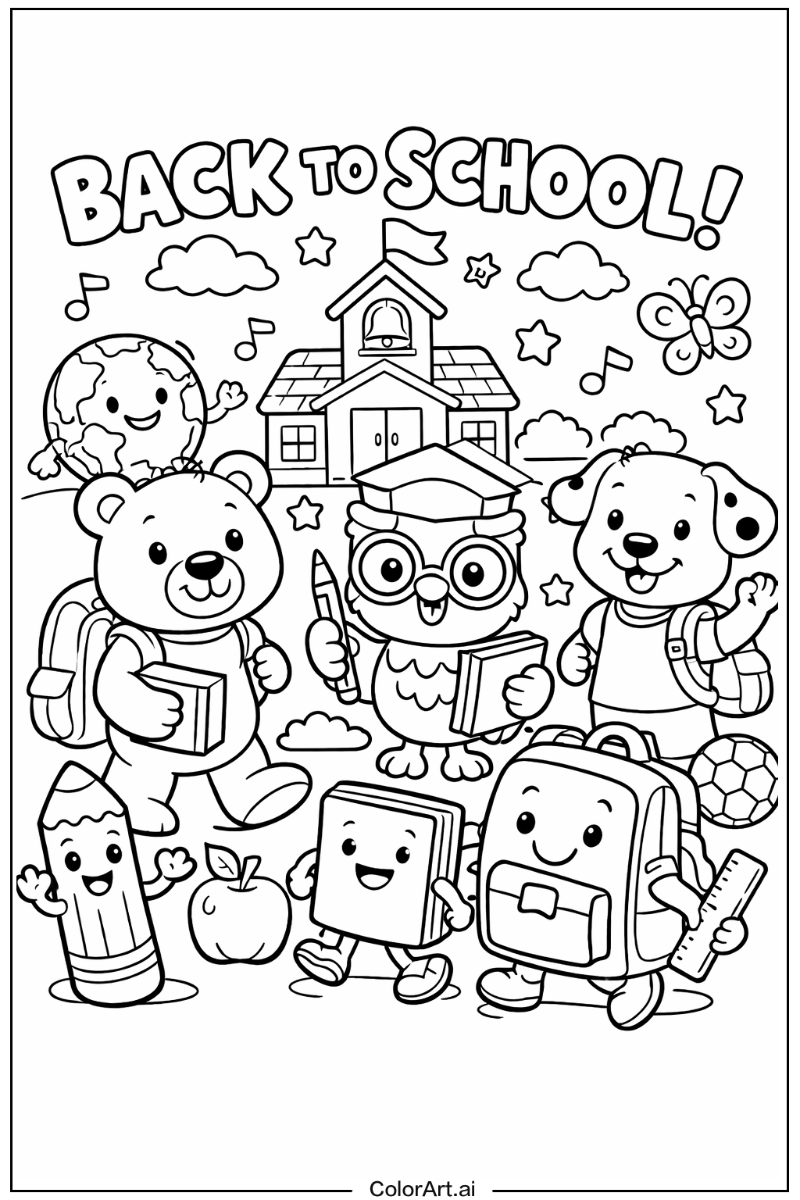 back to school with Friends 4