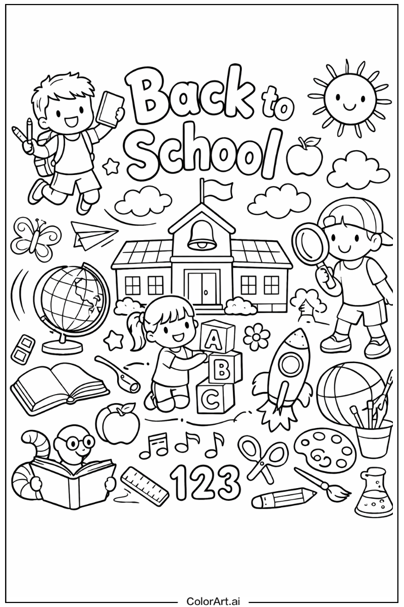 back to school Having Fun 4