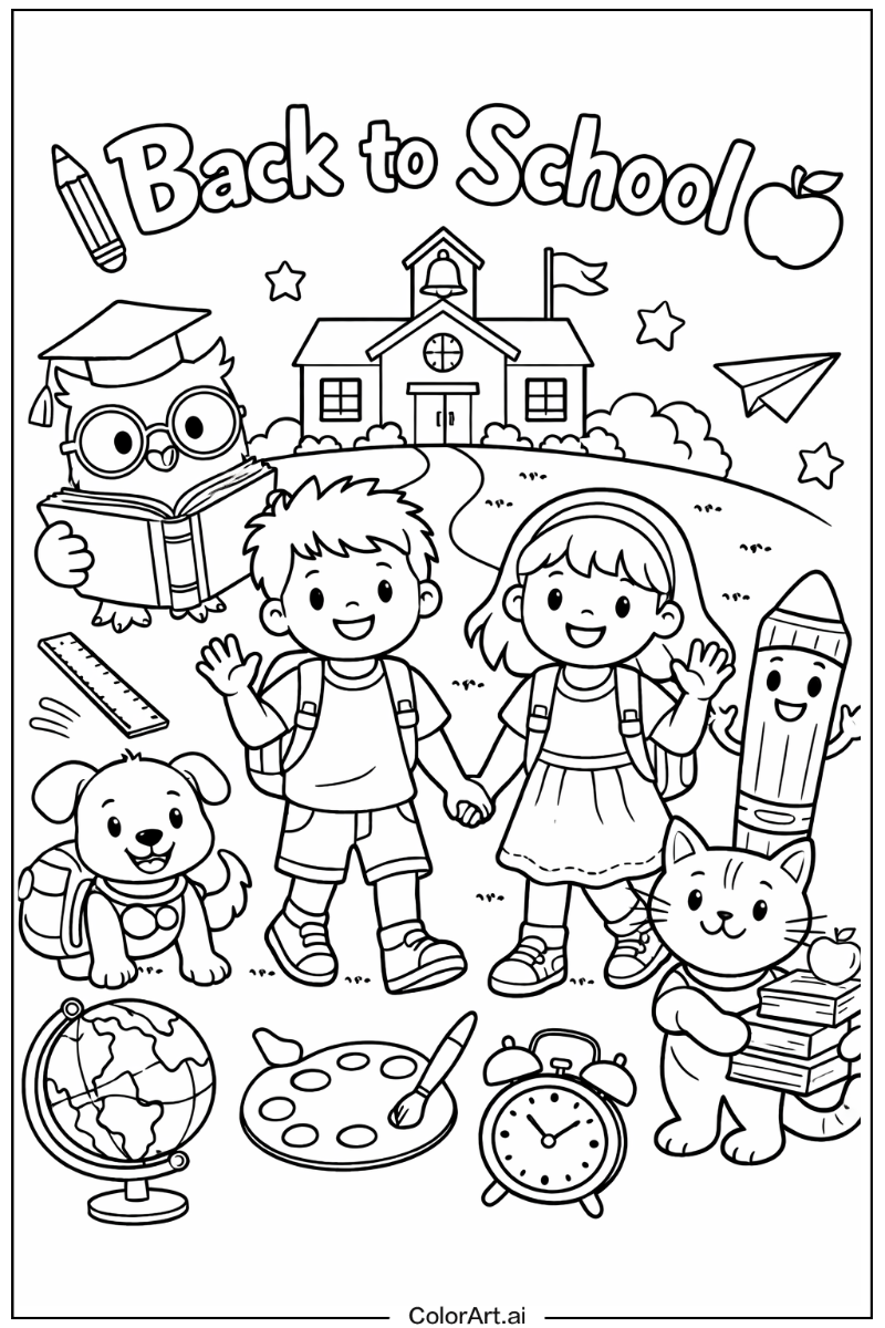 back to school with Friends 1