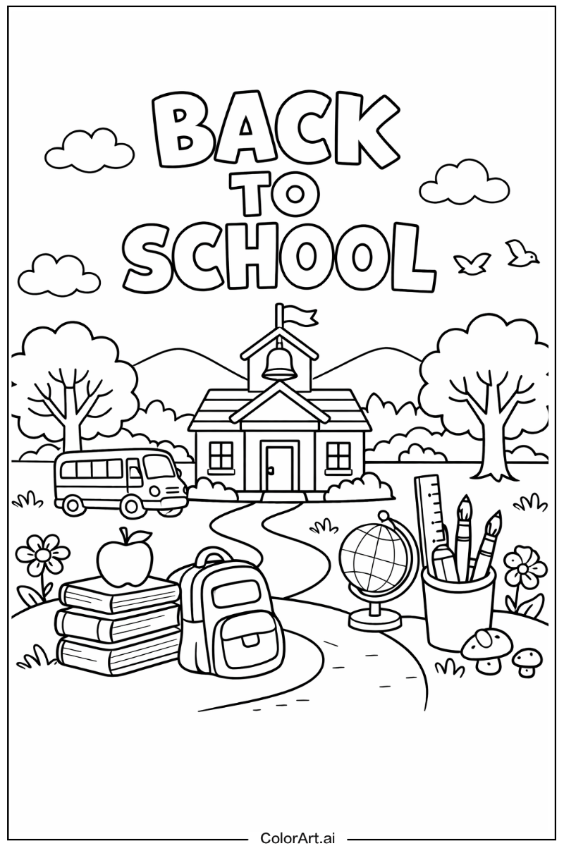 back to school in Nature 1