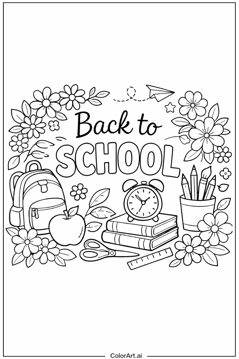 back to school with Flowers 1