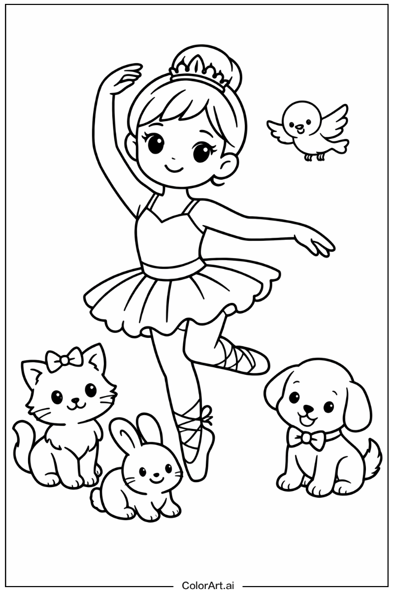 ballerina with Friends 2