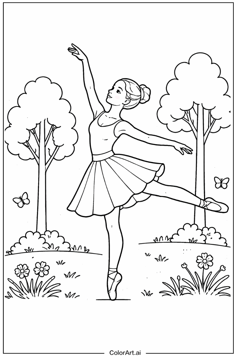 ballerina in Nature 2