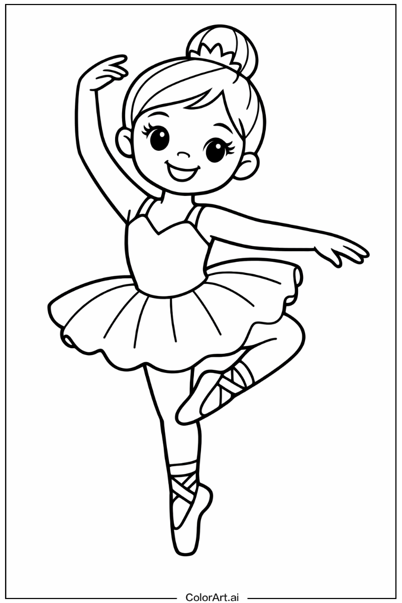 Smiling ballerina 2