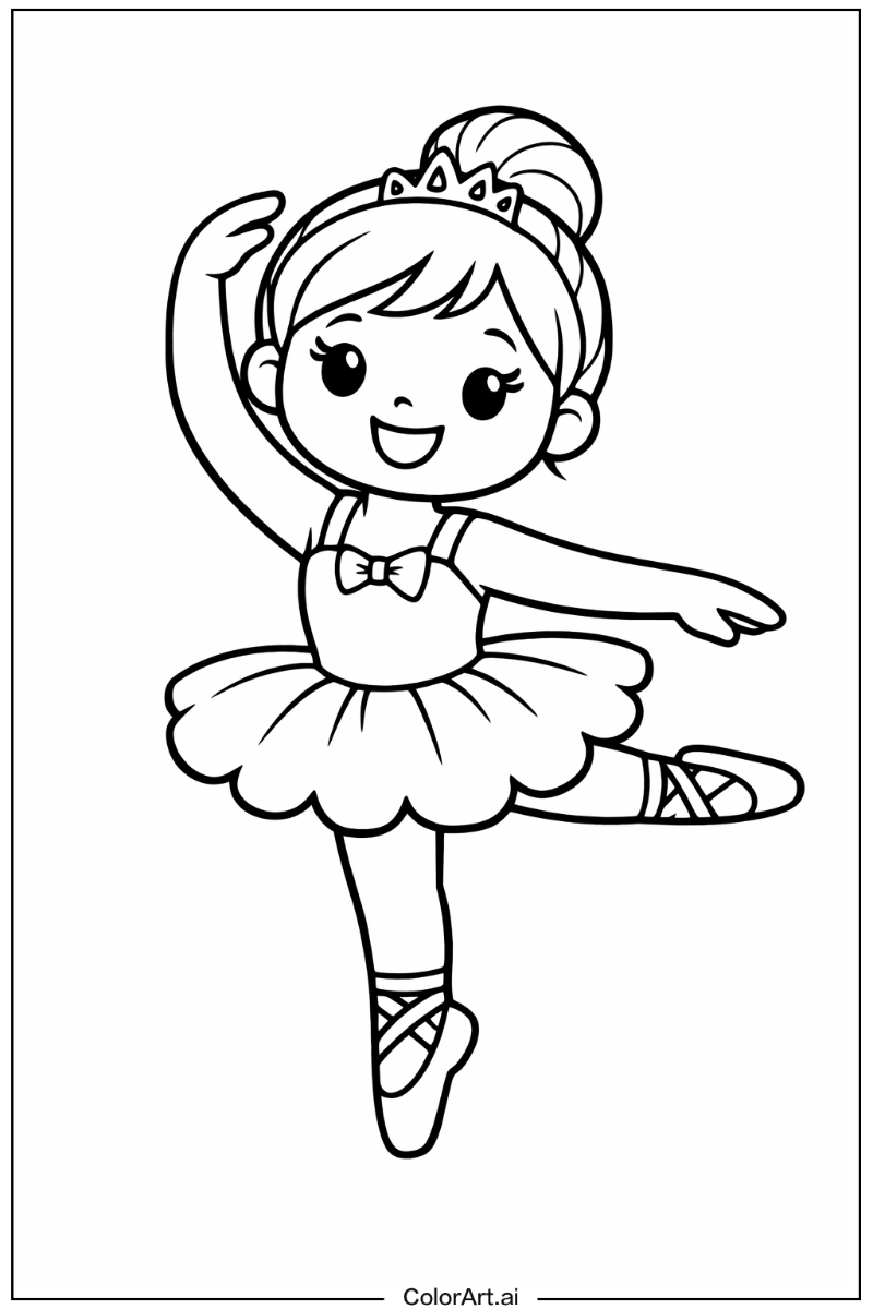 Happy ballerina 1
