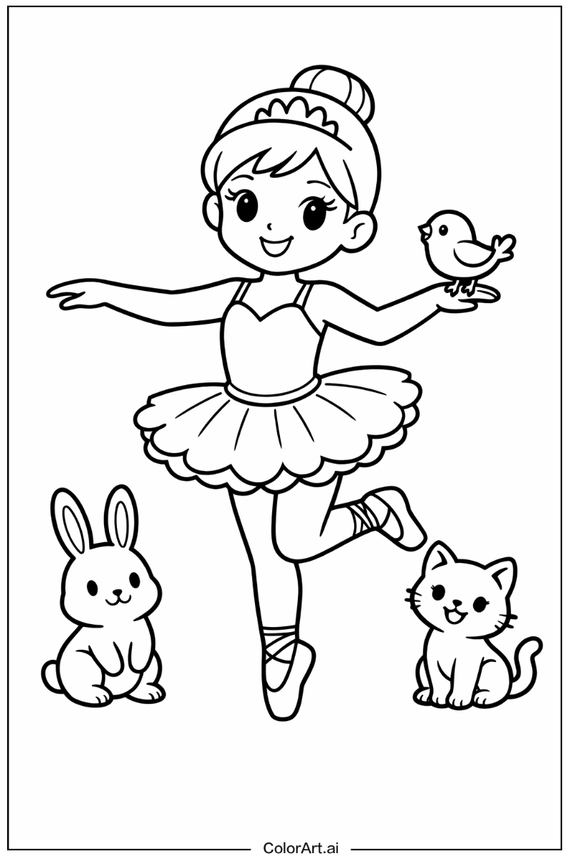 ballerina with Friends 3