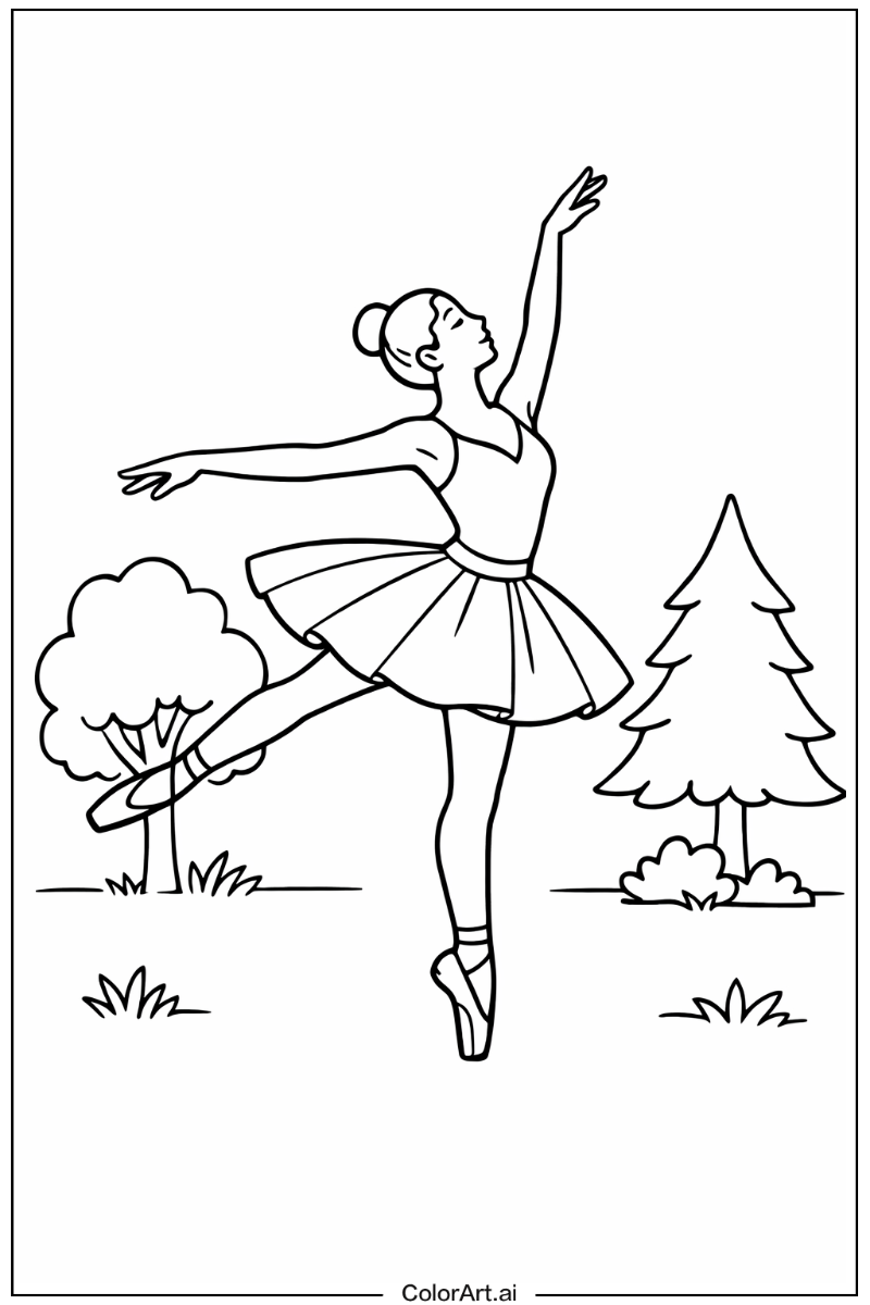 ballerina in Nature 3