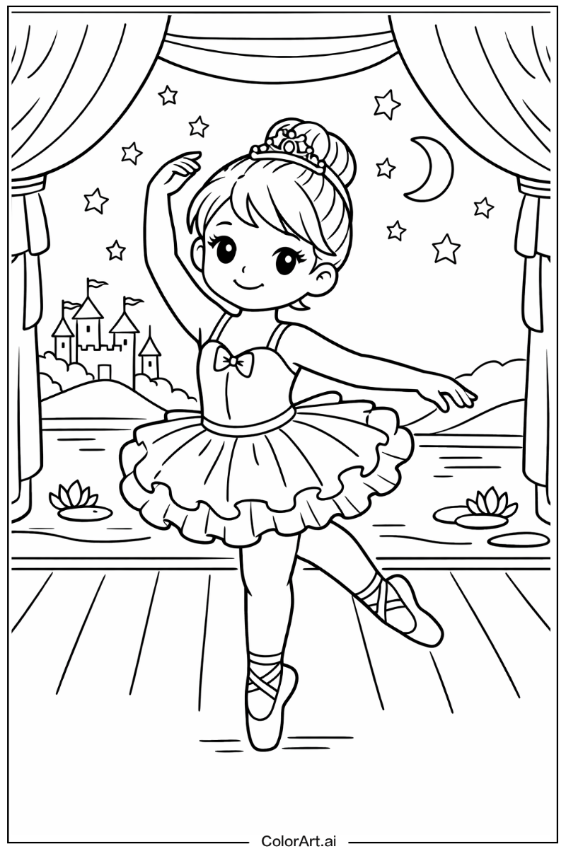 Ballerina girl Ballerina Design