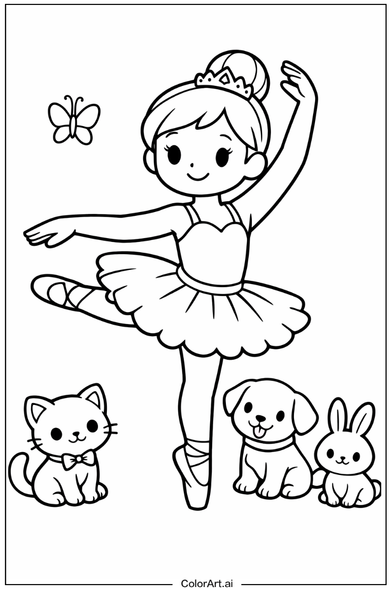 ballerina with Friends 4