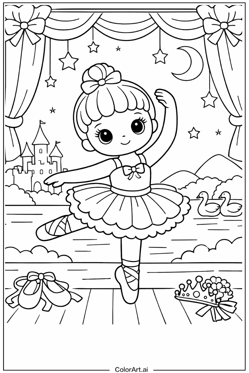 Doll ballerina Ballerina Scene 2