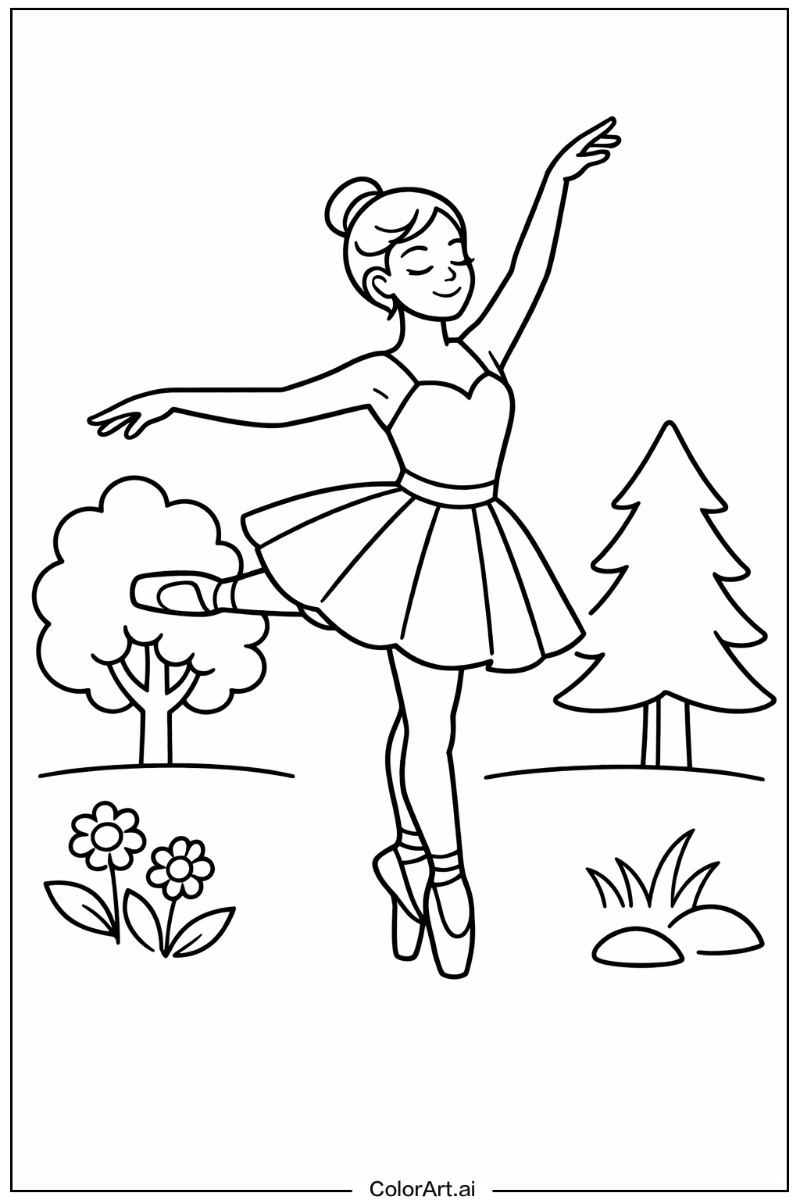 ballerina in Nature 4