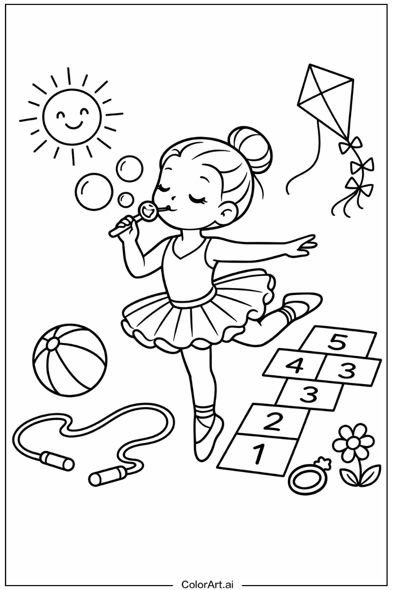 ballerina Having Fun 4