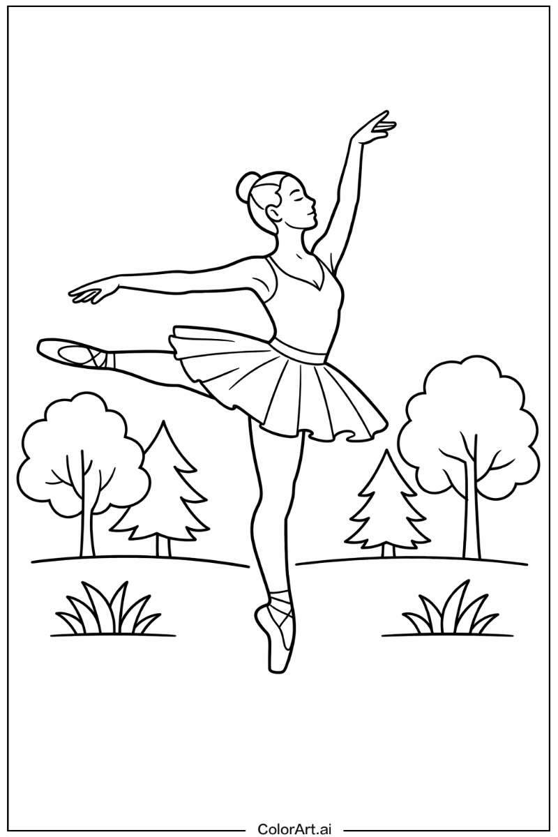 ballerina in Nature 5