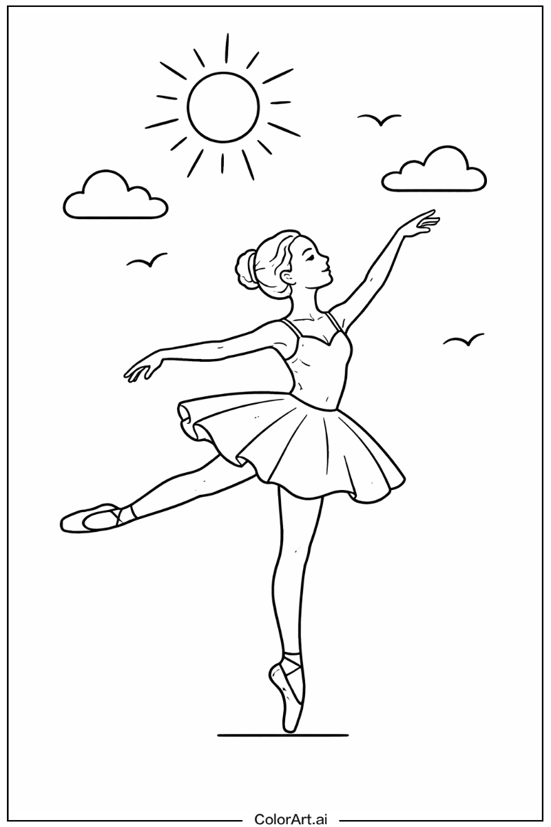ballerina Under the Sun 1