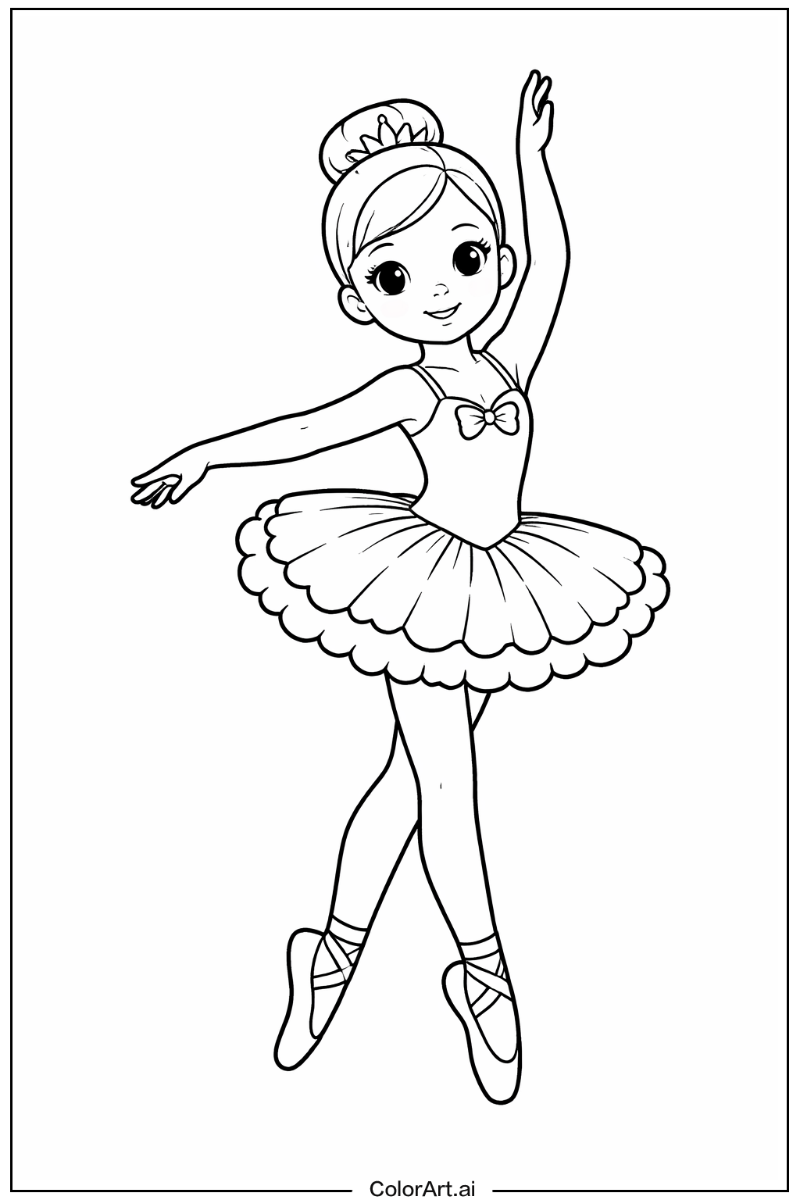 Tutu Ballet dancer Scene