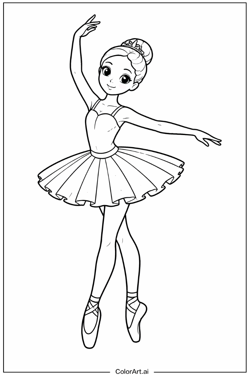 Ballet dancer with Ballerina Theme 2