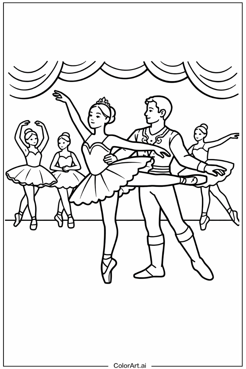 Ballet performance Ballet Scene