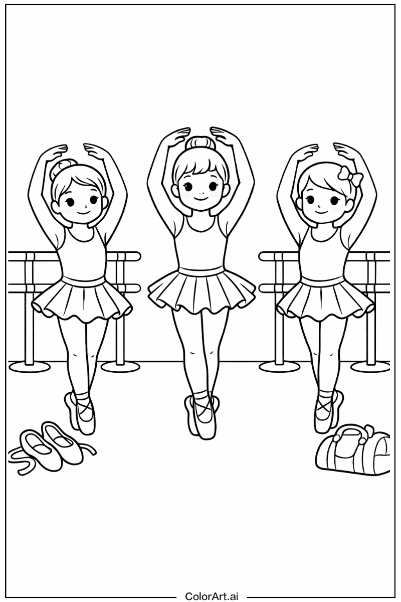 Ballet with Relevé Theme