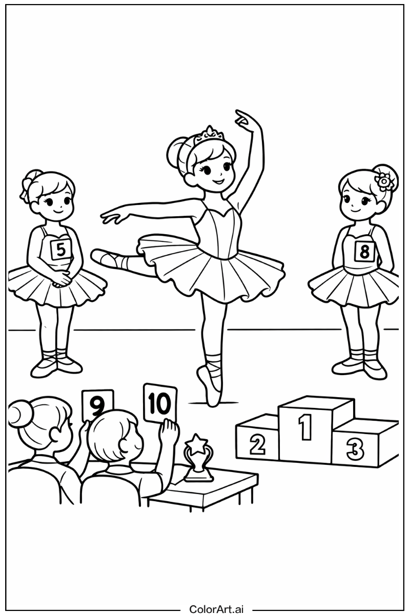 Ballet competition Ballet Scene