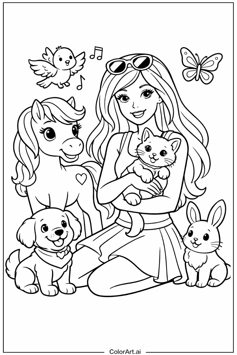 Barbie with Friends 3