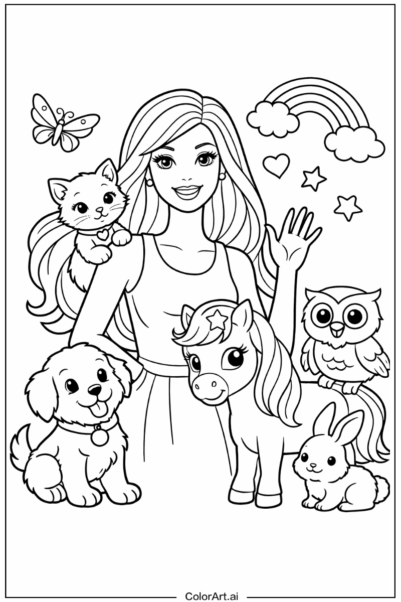 Barbie with Friends 1