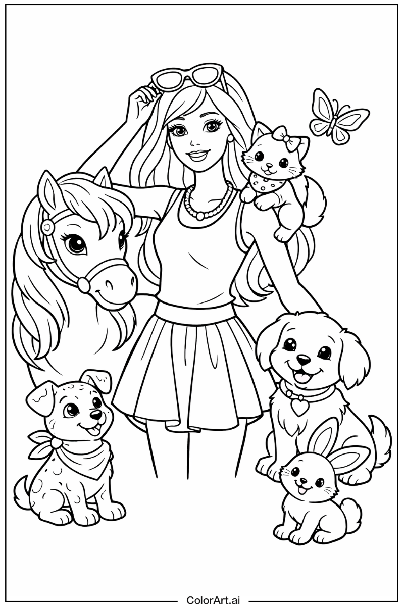 Barbie with Friends 5