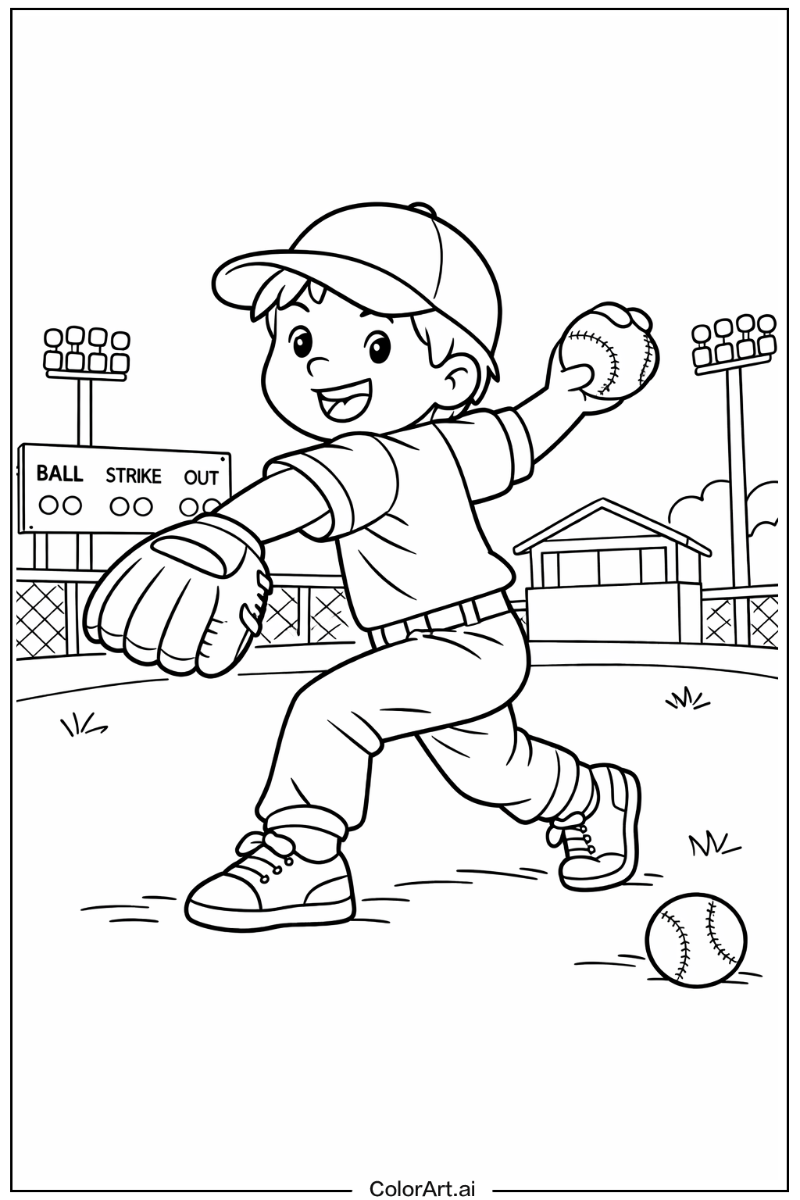 Baseball with Throw Theme